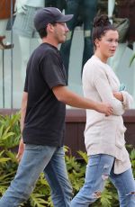 IRELAND BALDWIN and Jon Kasik Out in Malibu 07/18/2015