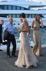 IRINA SHAYK at Leonardo Dicaprio Charity Gala in St. Tropez