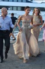 IRINA SHAYK at Leonardo Dicaprio Charity Gala in St. Tropez