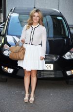 ISABEL HODGINS at ITV Studios in London 06/25/2015
