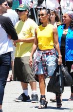 JADA PINKETT SMITH at a Flea Market in Hollywood 07/12/2015