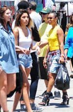 JADA PINKETT SMITH at a Flea Market in Hollywood 07/12/2015