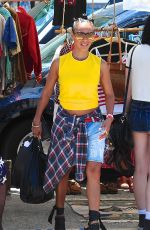JADA PINKETT SMITH at a Flea Market in Hollywood 07/12/2015