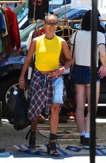 JADA PINKETT SMITH at a Flea Market in Hollywood 07/12/2015