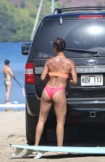 JADA PINKETT SMITH in Bikini at a Beach in Hawaii 07/29/2015