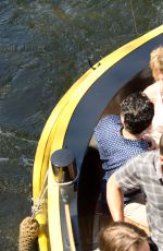 JADA PINKETT SMITH on Canals Touring in Amsterdam 07/01/2015