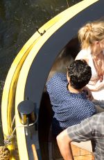 JADA PINKETT SMITH on Canals Touring in Amsterdam 07/01/2015