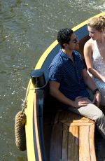 JADA PINKETT SMITH on Canals Touring in Amsterdam 07/01/2015