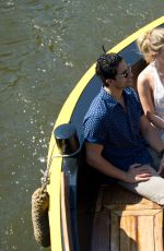 JADA PINKETT SMITH on Canals Touring in Amsterdam 07/01/2015