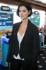 JAIMIE ALEXANDER at Nintendo Lounge on TV Guide Yacht at Comic-con in San Diego