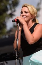 JAMIE LYNN SPEARS Performs at Country Thunder USA in Twin Lakes 07/25/2015