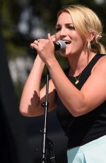 JAMIE LYNN SPEARS Performs at Country Thunder USA in Twin Lakes 07/25/2015