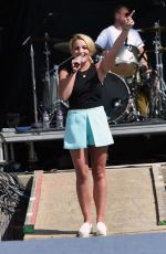 JAMIE LYNN SPEARS Performs at Country Thunder USA in Twin Lakes 07/25/2015