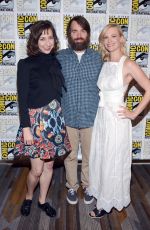 JANUARY JONES at The Last Man on Earth Panel at Comic Con in San Diego