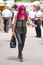 JEMMY MCCATHY Out and About in New York 07/29/2015