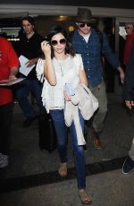 JENNA DEWAN Arrives at LAX Airport in Los Angeles 07/03/2015