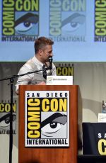 JENNA LOUISE COLEMAN at Doctor Who Panel at Comic Con in San Diego