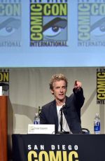JENNA LOUISE COLEMAN at Doctor Who Panel at Comic Con in San Diego