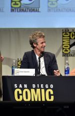 JENNA LOUISE COLEMAN at Doctor Who Panel at Comic Con in San Diego