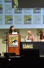 JENNA LOUISE COLEMAN at Women Who Kick Ass Panel at Comic-con in San Diego