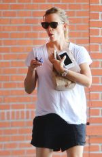 JENNIFER GARNER Enjoys a Lollipop Out and About in Atlanta 07/11/2015
