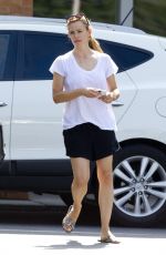 JENNIFER GARNER Enjoys a Lollipop Out and About in Atlanta 07/11/2015