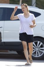 JENNIFER GARNER Enjoys a Lollipop Out and About in Atlanta 07/11/2015