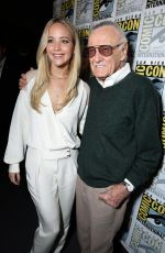 JENNIFER LAWRENCE at 20th Century Fox Panel at Comic-con in San Diego