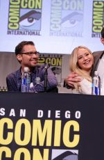 JENNIFER LAWRENCE at 20th Century Fox Panel at Comic-con in San Diego