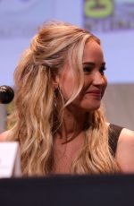JENNIFER LAWRENCE at Hunger Games: Mockingjay Part 2 Presentation at Comic Con in San Diego