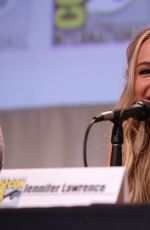 JENNIFER LAWRENCE at Hunger Games: Mockingjay Part 2 Presentation at Comic Con in San Diego