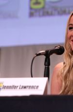 JENNIFER LAWRENCE at Hunger Games: Mockingjay Part 2 Presentation at Comic Con in San Diego