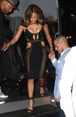 JENNIFER LOPEZ Celebrates Her Birthday at 1Oak Club in New York 07/25/2015