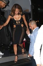 JENNIFER LOPEZ Celebrates Her Birthday at 1Oak Club in New York 07/25/2015