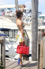 JENNIFER LOPEZ in Sag Harbor on Yacht Utopia 3 in New York 25.07.15"  hq 13x