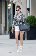 JENNIFER LOPEZ in Shorts Out and About in New York 07/21/2015