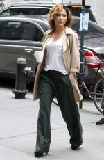 JENNIFER LOPEZ on the Set of Shades of Blue in New York 07/15/2015