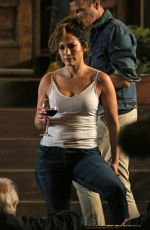 JENNIFER LOPEZ on the Set of Shades of Blue in New York 07/18/2015