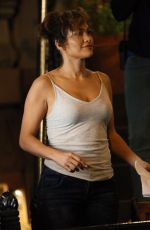 JENNIFER LOPEZ on the Set of Shades of Blue in New York 07/18/2015