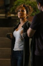 JENNIFER LOPEZ on the Set of Shades of Blue in New York 07/18/2015