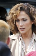 JENNIFER LOPEZ on the Set of Shades of Blue in New York 07/23/2015