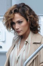 JENNIFER LOPEZ on the Set of Shades of Blue in New York 07/23/2015