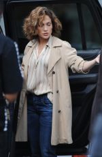 JENNIFER LOPEZ on the Set of Shades of Blue in New York 07/23/2015