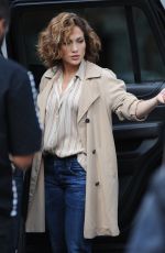 JENNIFER LOPEZ on the Set of Shades of Blue in New York 07/23/2015