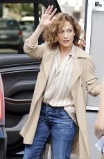 JENNIFER LOPEZ on the Set of Shades of Blue in New York 07/23/2015