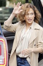 JENNIFER LOPEZ on the Set of Shades of Blue in New York 07/23/2015