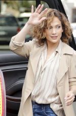 JENNIFER LOPEZ on the Set of Shades of Blue in New York 07/23/2015