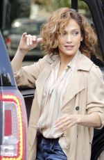 JENNIFER LOPEZ on the Set of Shades of Blue in New York 07/23/2015