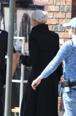 JENNIFER MORRISON on the Set of Once Upon A Time 07/22/2015