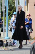 JENNIFER MORRISON on the Set of Once Upon A Time 07/22/2015